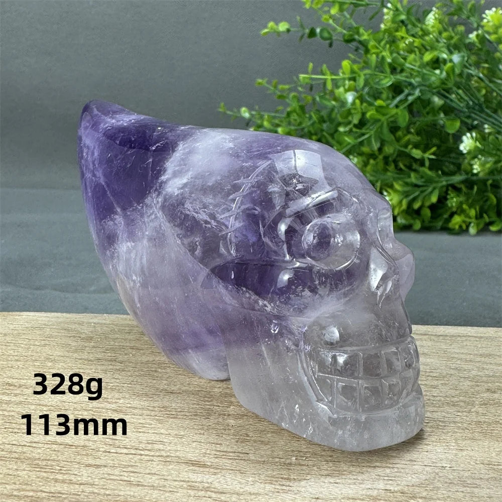 Purple Amethyst Skulls-ToShay.org
