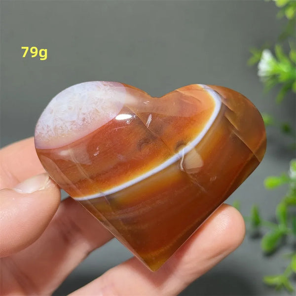 Red Agate Heart-ToShay.org