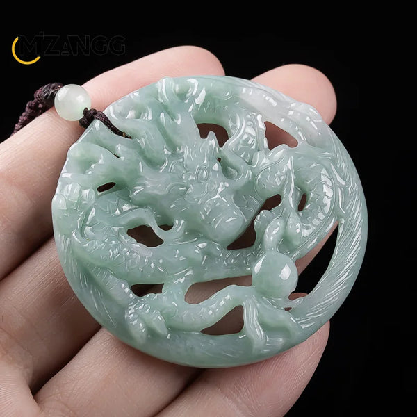 Blue Jadeite Nine Dragons-ToShay.org