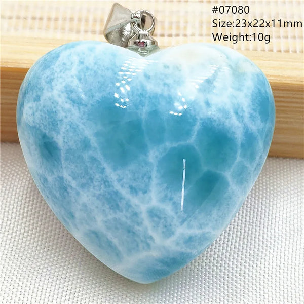 Blue Larimar Pendant-ToShay.org