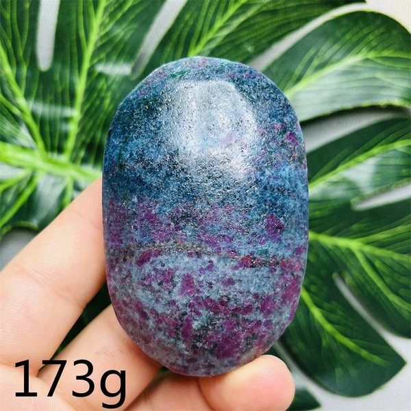 Ruby Sapphire Palm Stone-ToShay.org