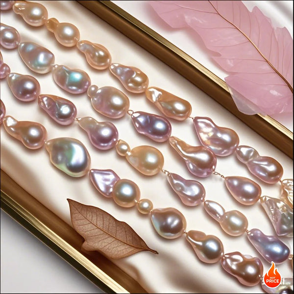 Gold Baroque Fishtail Pearl-ToShay.org