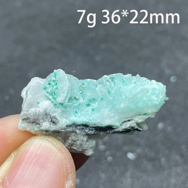 Blue Antlerite Quartz Crystal-ToShay.org