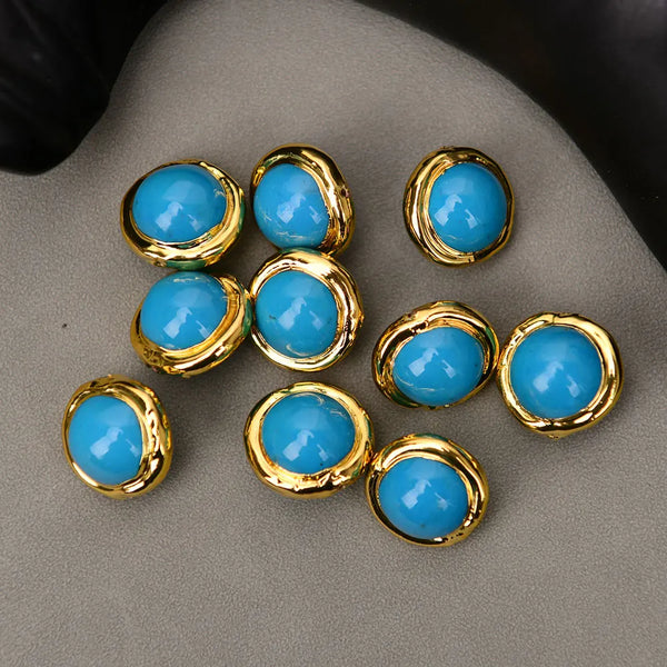 Blue Turquoise Jade Beads-ToShay.org