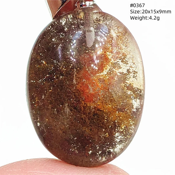 Red Orange Phantom Quartz-ToShay.org