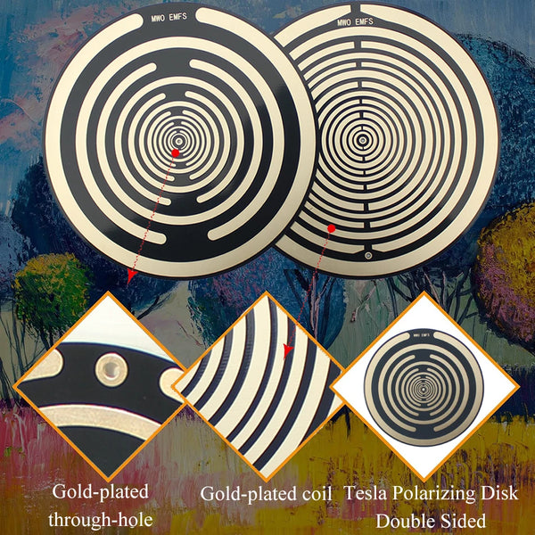 Circuit Board Polarizing Disk-ToShay.org