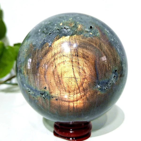 Blue Labradorite Crystal Ball-ToShay.org