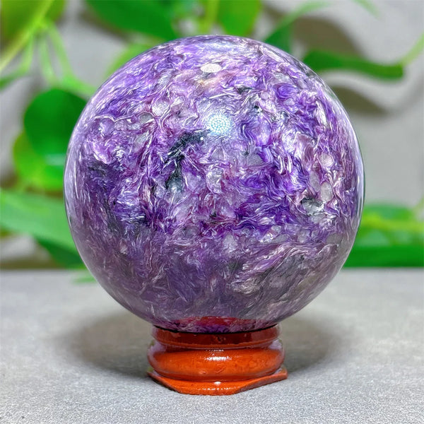Purple Charoite Ball-ToShay.org