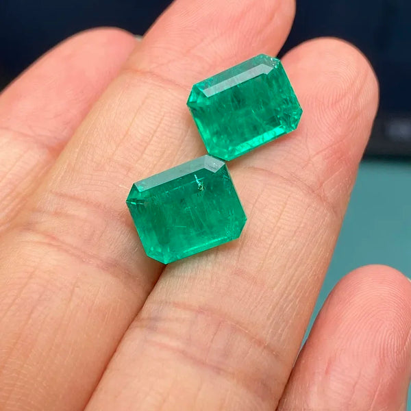 Green Crystal Cut Emerald-ToShay.org