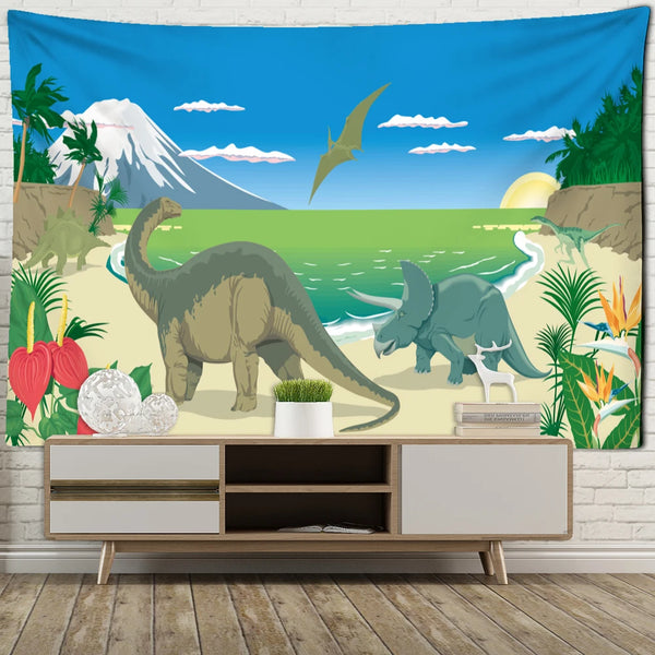 Dinosaur Art Tapestry-ToShay.org