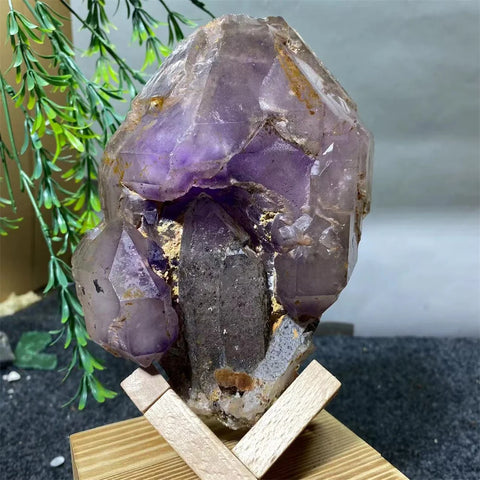 Purple Amethyst Backbone Quartz-ToShay.org