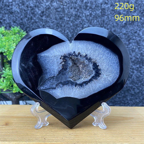 Black Agate Heart-ToShay.org