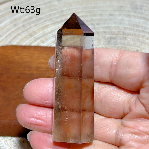 Smokey Rainbow Quartz Point-ToShay.org