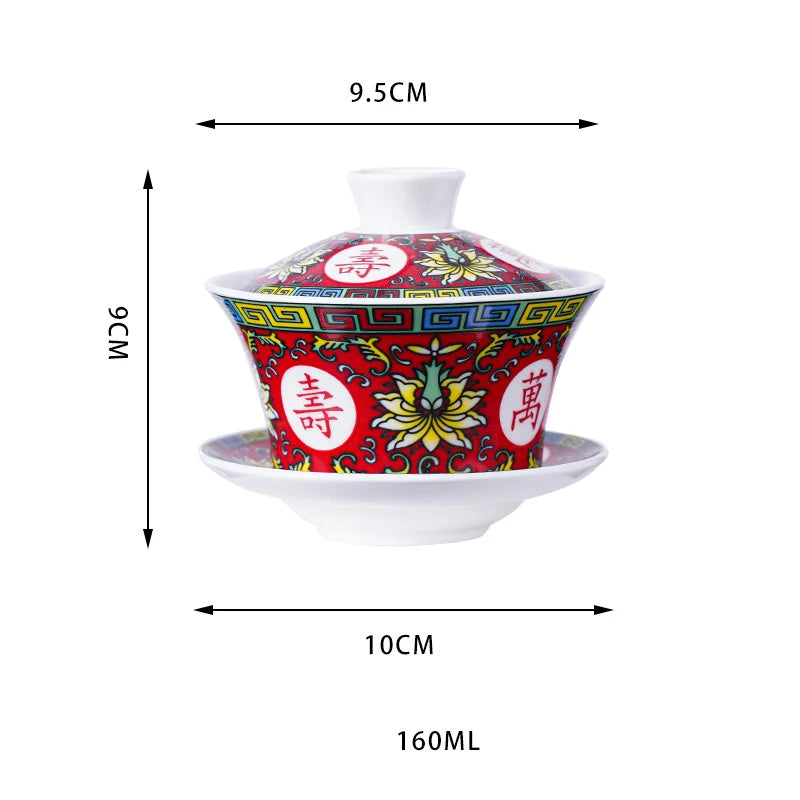 Gaiwan Porcelain Tea Bowl-ToShay.org