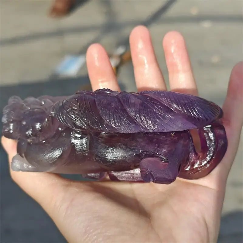 Purple Fluorite Pixiu-ToShay.org