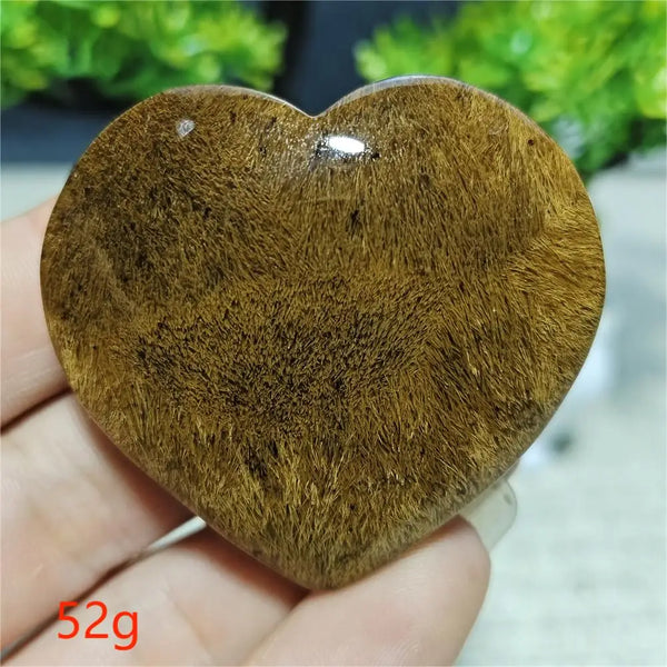 Black Hair Agate Heart-ToShay.org