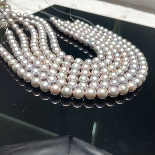 Grey Pearl Beads-ToShay.org