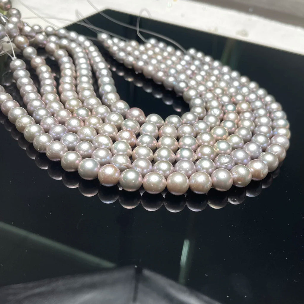 Grey Pearl Beads-ToShay.org