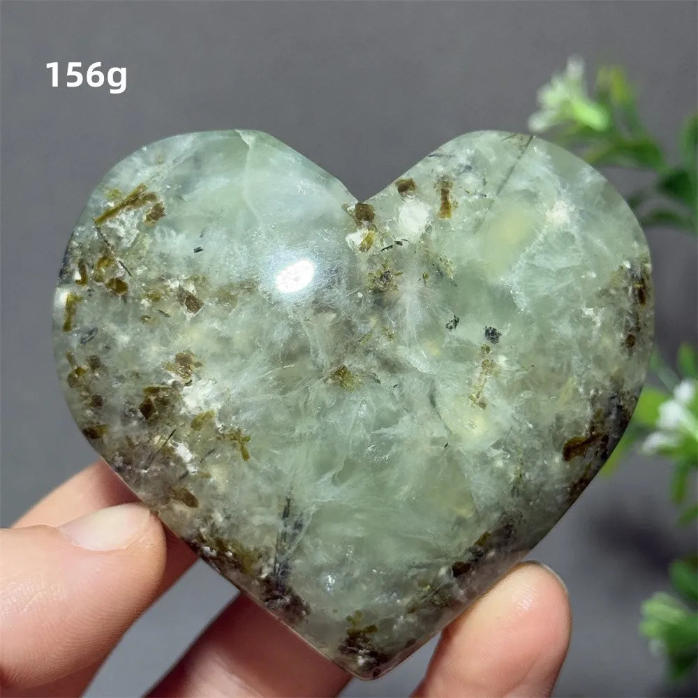 Green Grape Agate Heart-ToShay.org