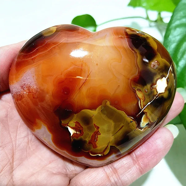 Red Agate Heart-ToShay.org