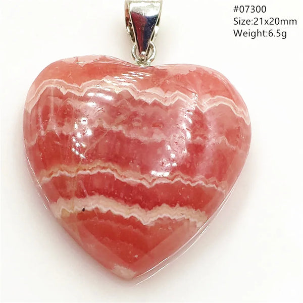 Red Rhodochrosite Pendant-ToShay.org