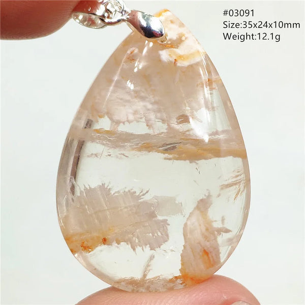 White Orange Phantom Pendant-ToShay.org