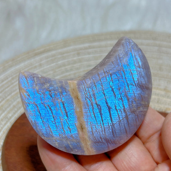 Blue Falshy Moonstone Moon-ToShay.org