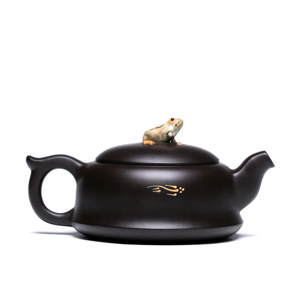 Yixing Painted Clay Teapot-ToShay.org