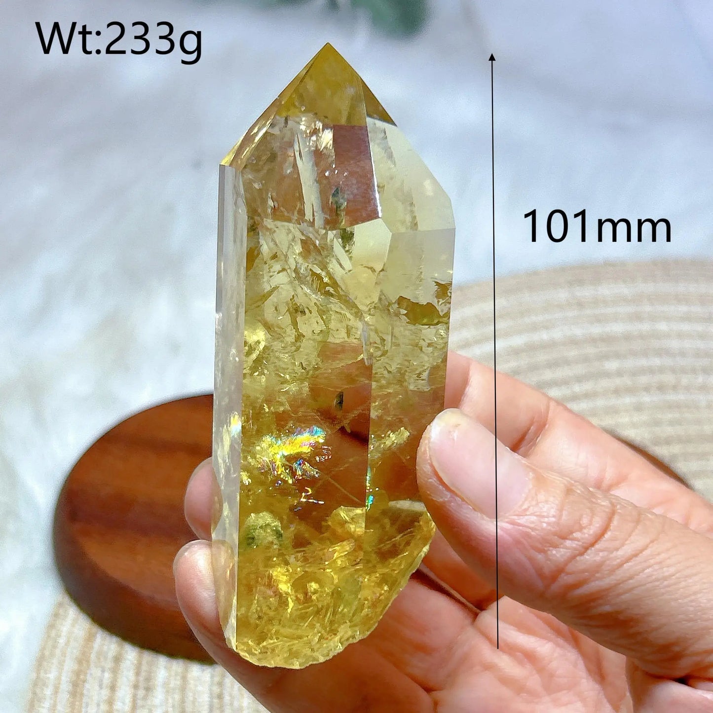 Yellow Citrine Smokey Quartz-ToShay.org