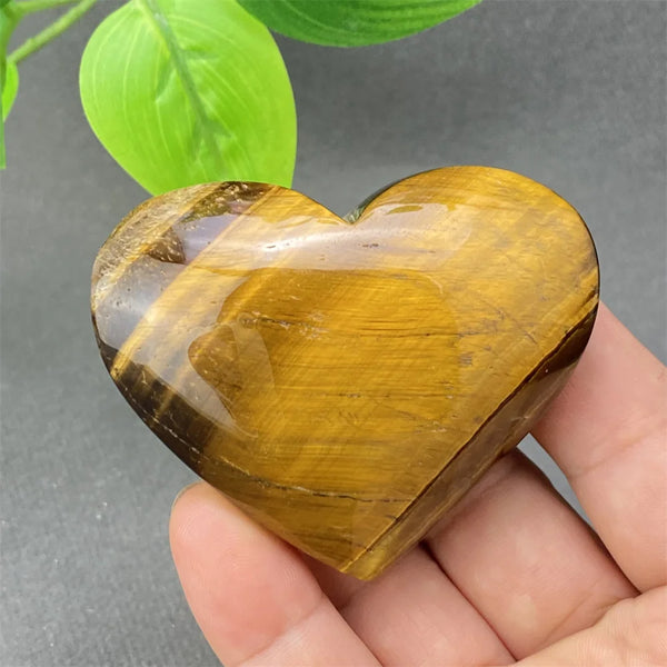 Yellow Tiger Eye Heart-ToShay.org