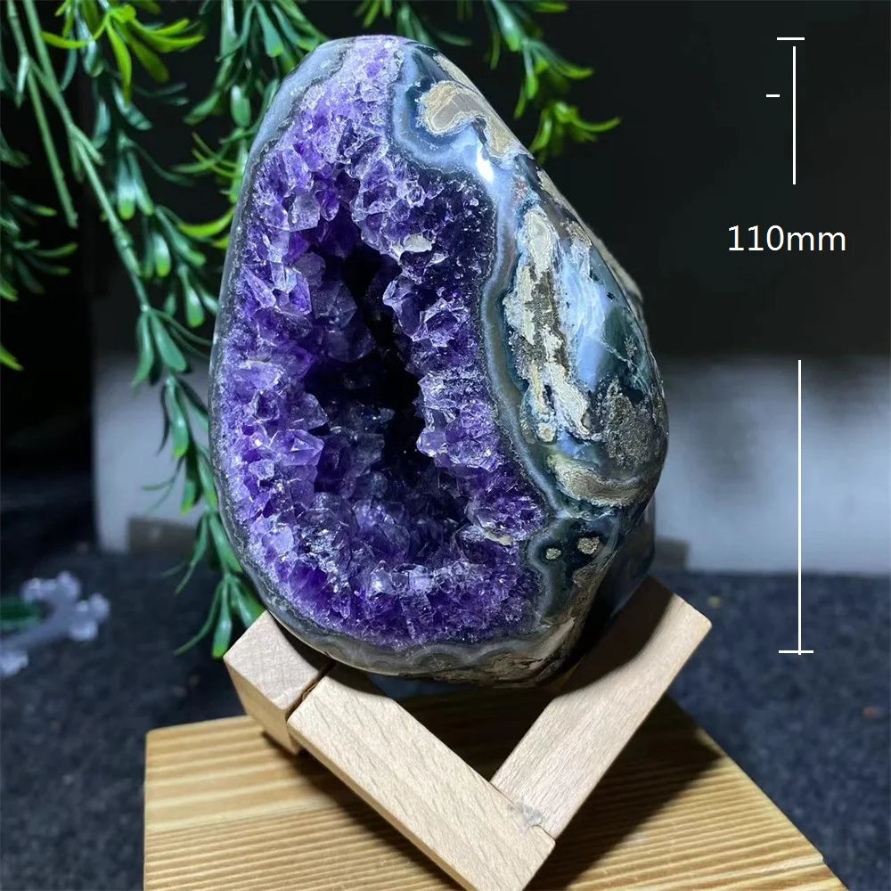 Purple Amethyst Cluster-ToShay.org