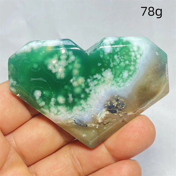 Green Cherry Blossom Agate-ToShay.org