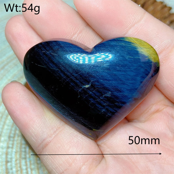 Blue Tiger Eye Heart-ToShay.org