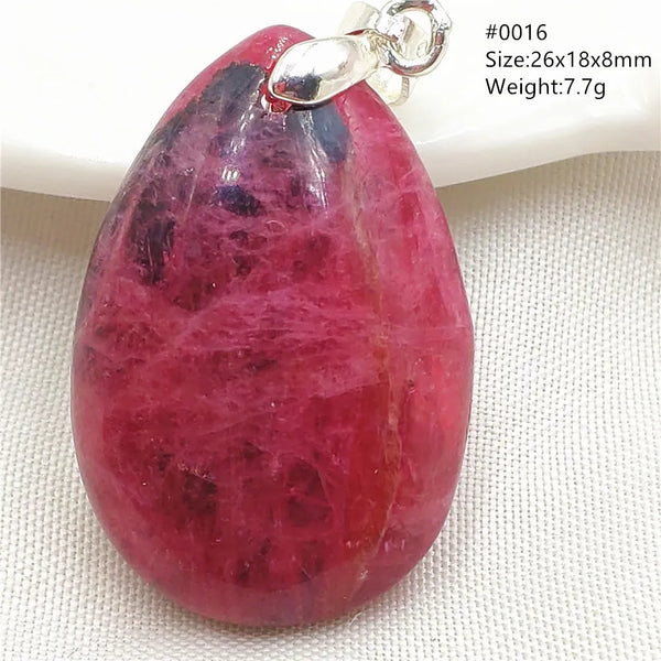 Red Rose Rhodonite Pendant-ToShay.org