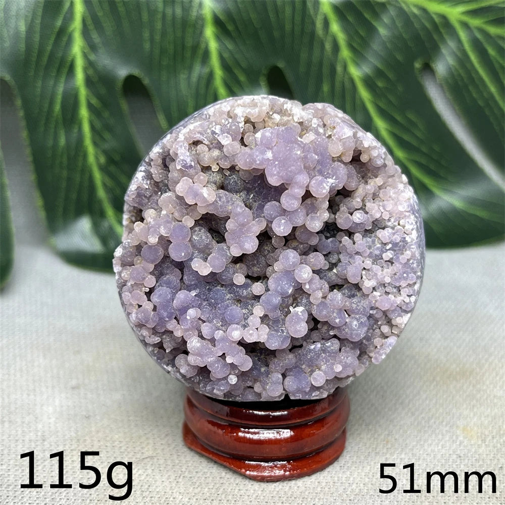 Purple Grape Agate Cluster-ToShay.org