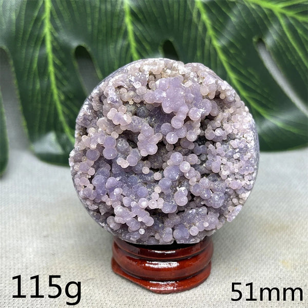 Purple Grape Agate Cluster-ToShay.org