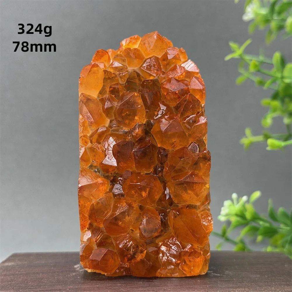 Orange Citrine Mineral Crystal-ToShay.org