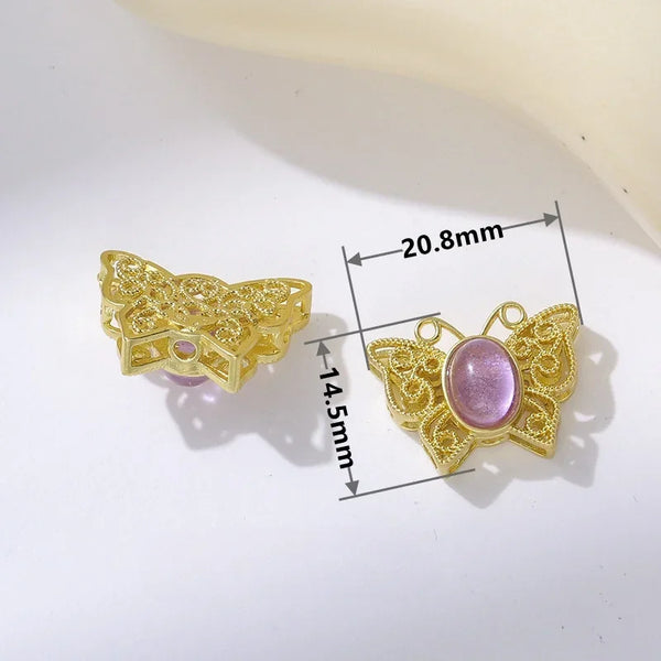 Gold Amethyst Beads-ToShay.org