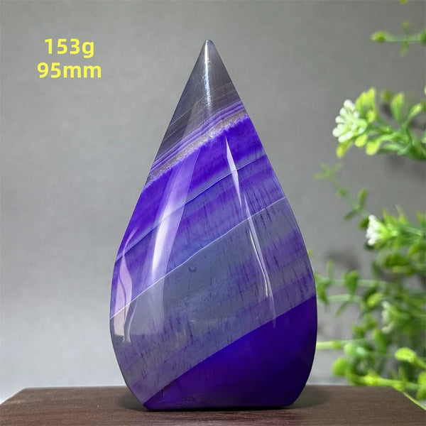 Purple Agate Torch-ToShay.org