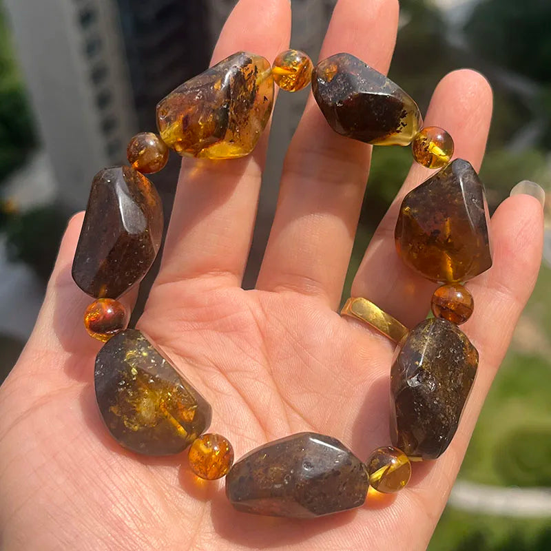 Yellow Amber Bracelet-ToShay.org
