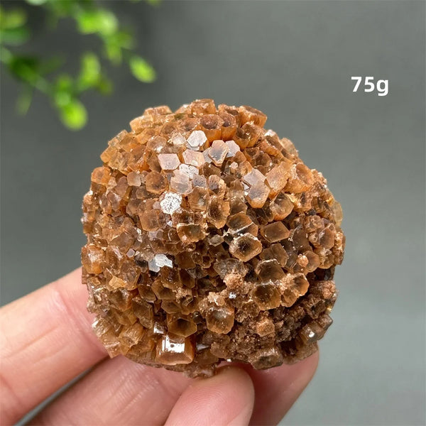 Orange Aragonite Crystal-ToShay.org