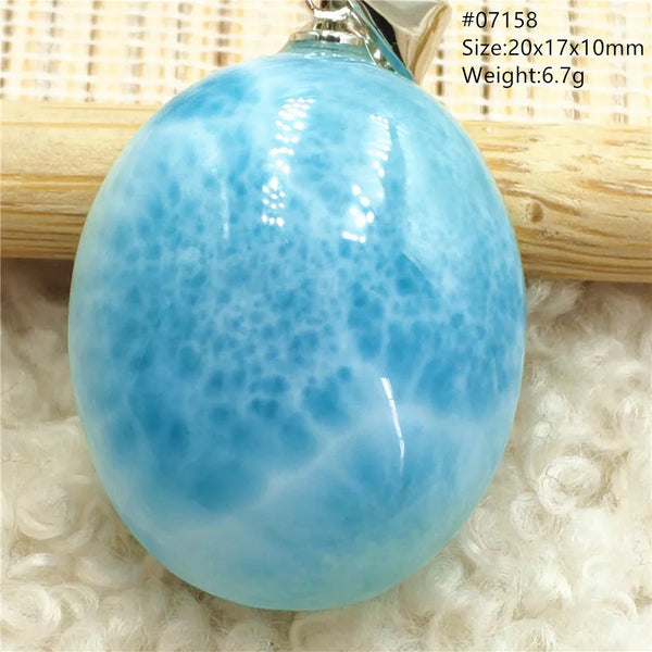 Blue Larimar Pendant-ToShay.org