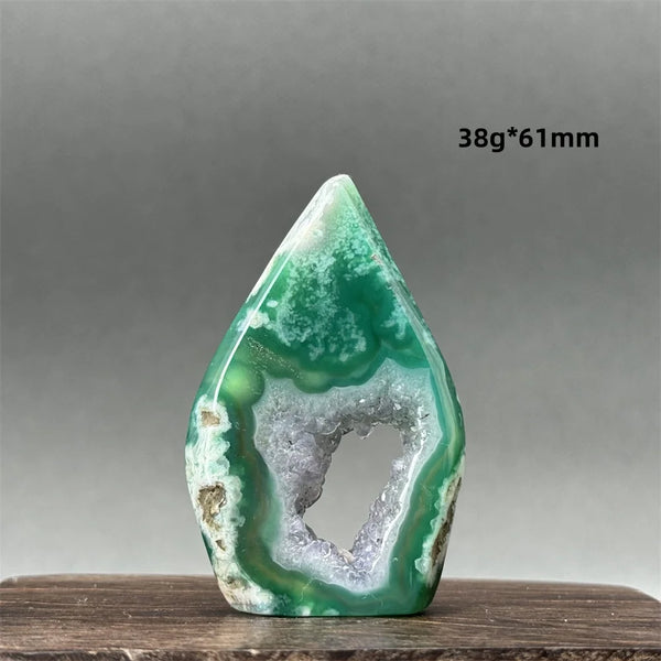 Green Cherry Blossom Agate-ToShay.org