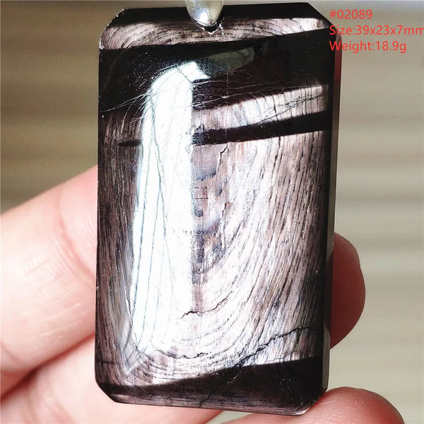 Black Hypersthene Pendant-ToShay.org