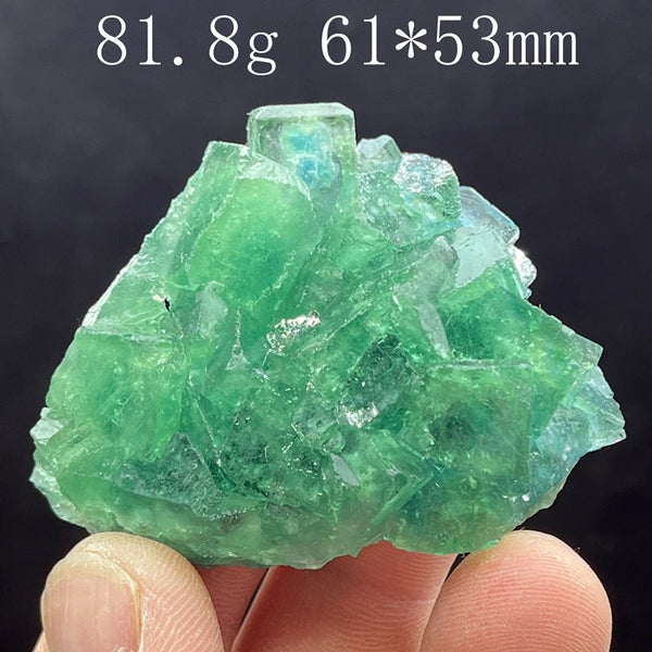 Green Fluorescent Calcite Crystal-ToShay.org