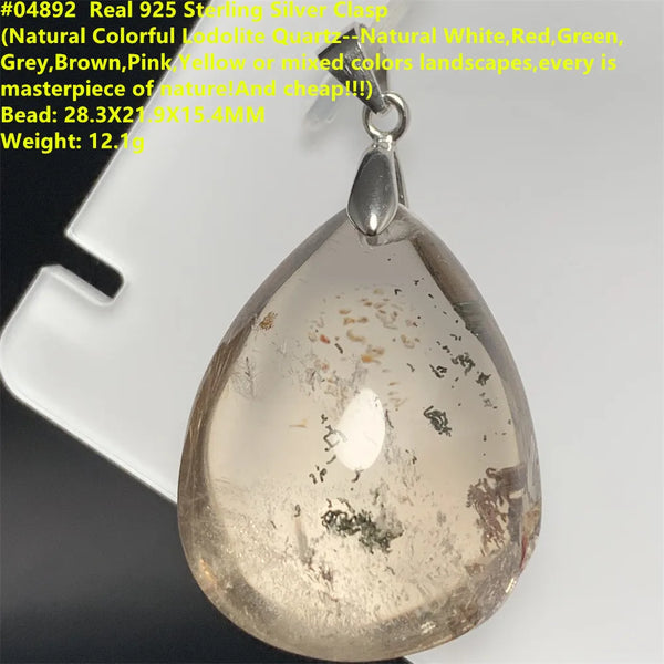 Black Rutilated Quartz Pendants-ToShay.org