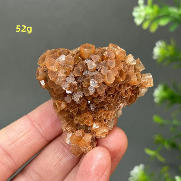 Orange Aragonite Crystal Cluster-ToShay.org