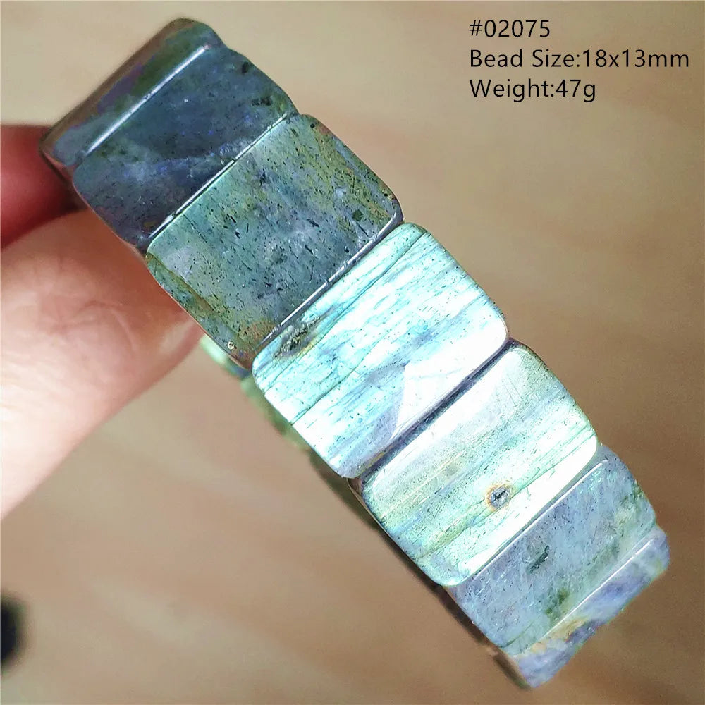 Blue Light Labradorite Bracelet-ToShay.org
