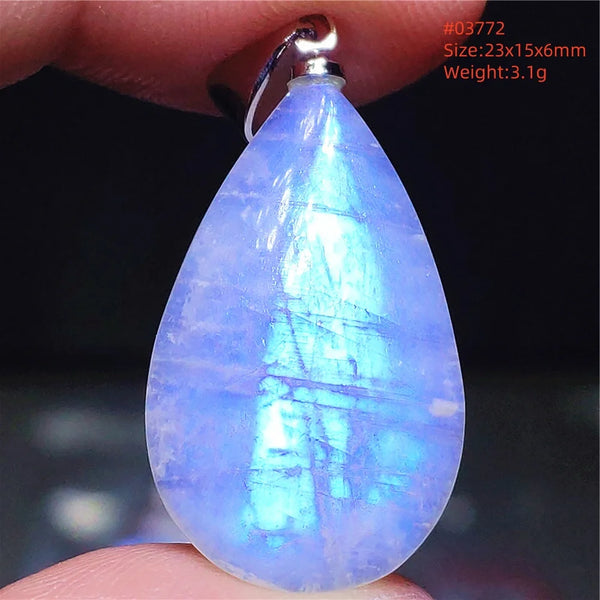 Blue Light Moonstone Pendant-ToShay.org