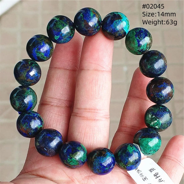 Blue Malachite Azurite Bracelet-ToShay.org